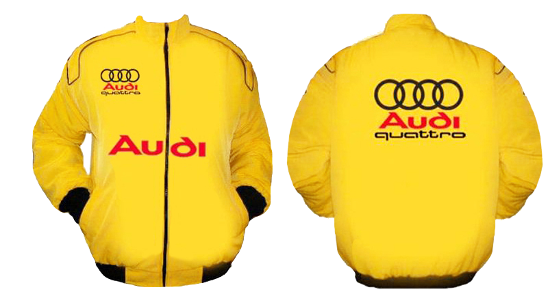 Audi Quattro Jacket Yellow