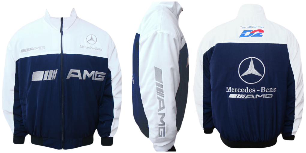 Mercedes AMG Jacket Blue-White