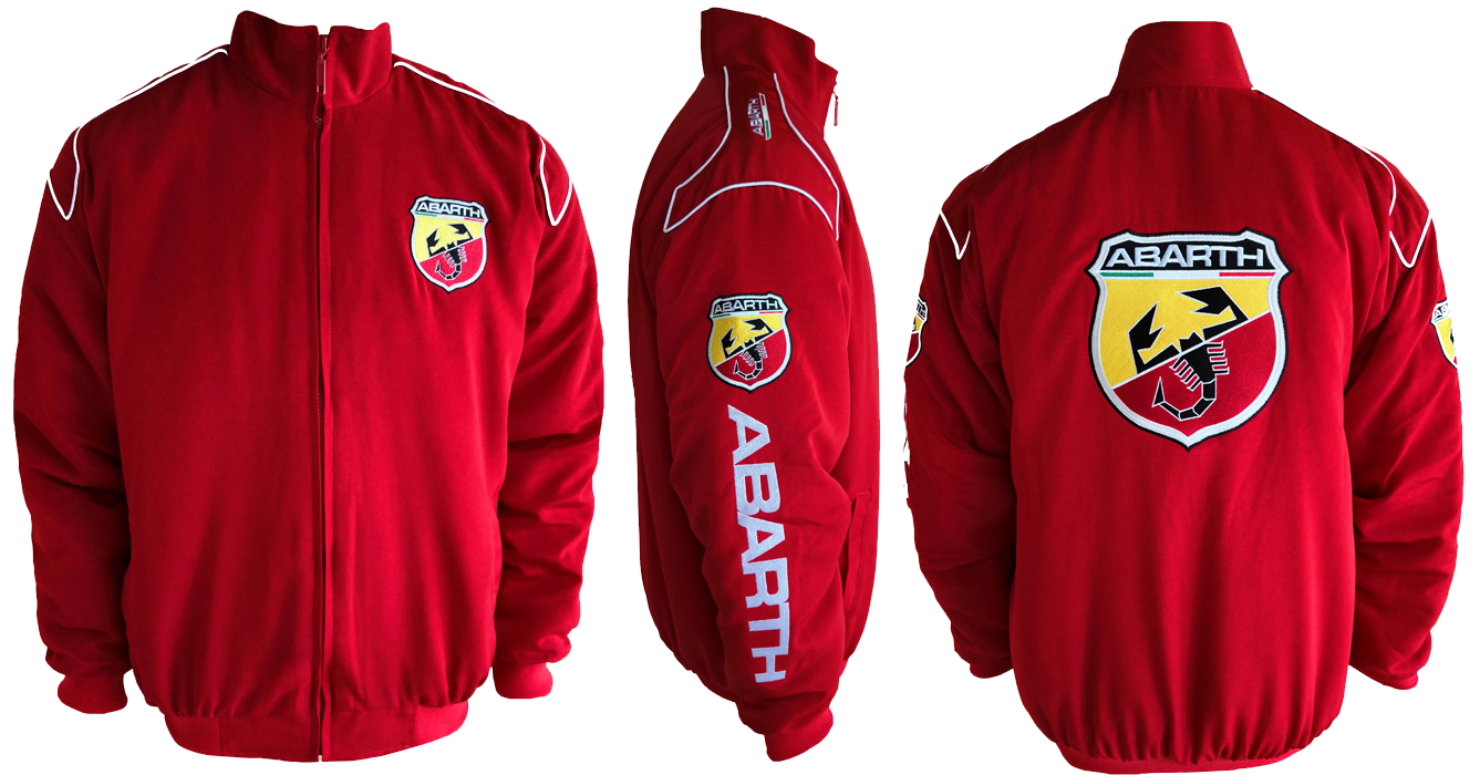 Abarth Jacket Red - Racing Empire