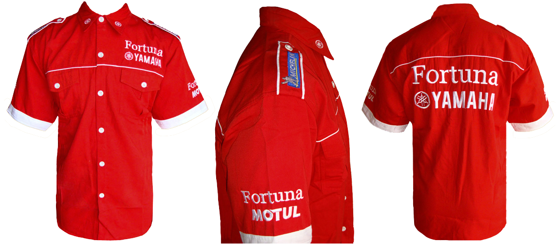 Yamaha Fortuna Shirt Red