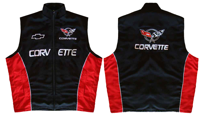 Corvette C5 Vest Blackred