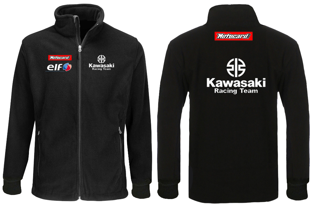 Kawasaki Racing Fleece Jacket - Racing Empire