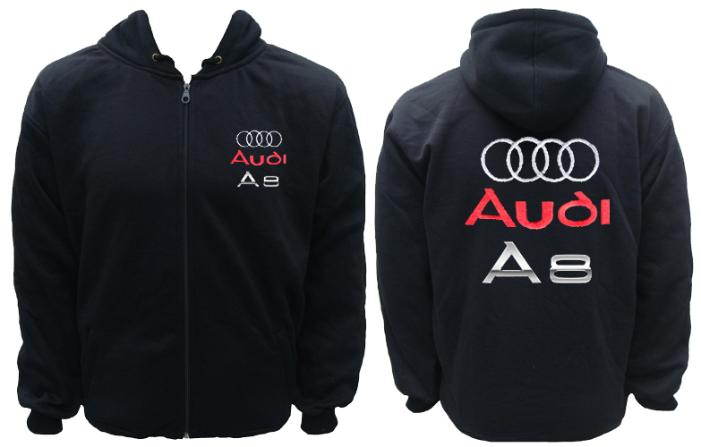 Audi A8 Hoodie Black