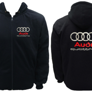 Audi Quattro Hoodie Black