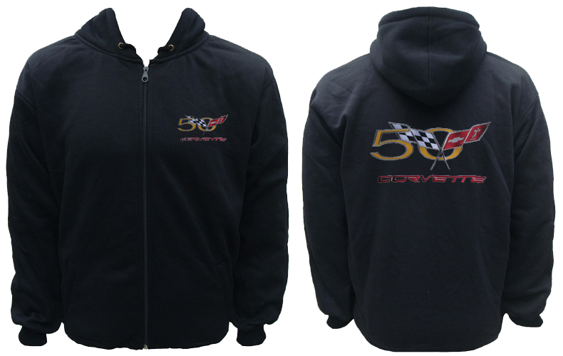 Corvette C5 50TH Hoodie Black