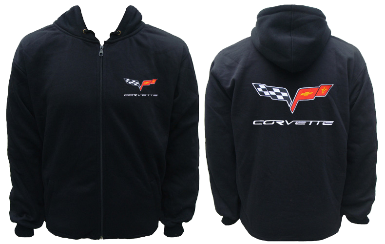 Corvette C6 Hoodie Black