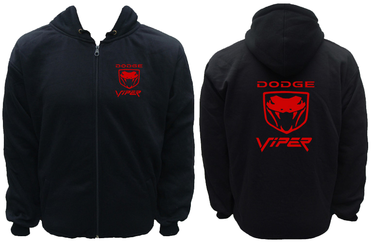 Dodge Viper Hoodie Black