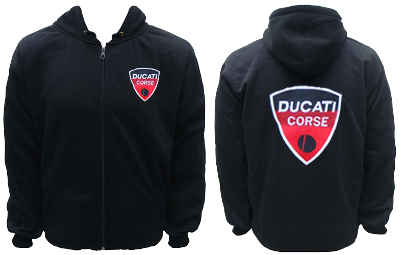 Ducati Corse Hoodie Black