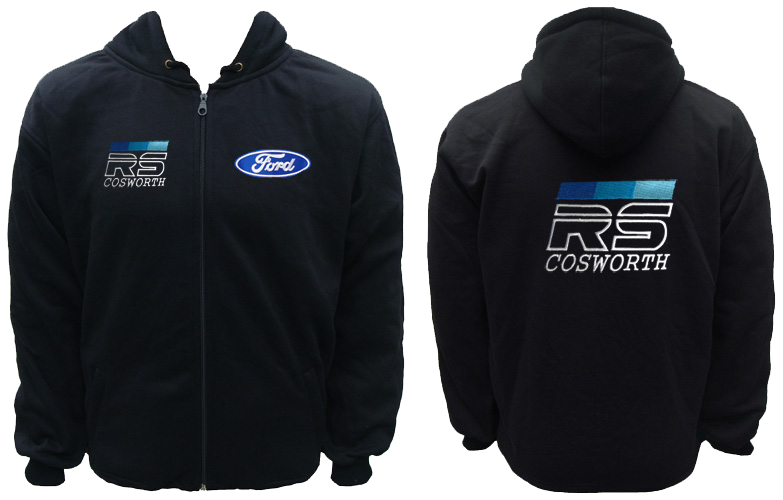 Ford RS Cosworth Hoodie Black