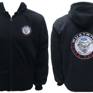 Ford Mustang Racing Hoodie Black