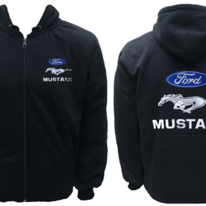 Ford Mustang Hoodie Black