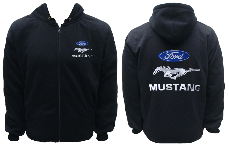 Ford Mustang Hoodie Black