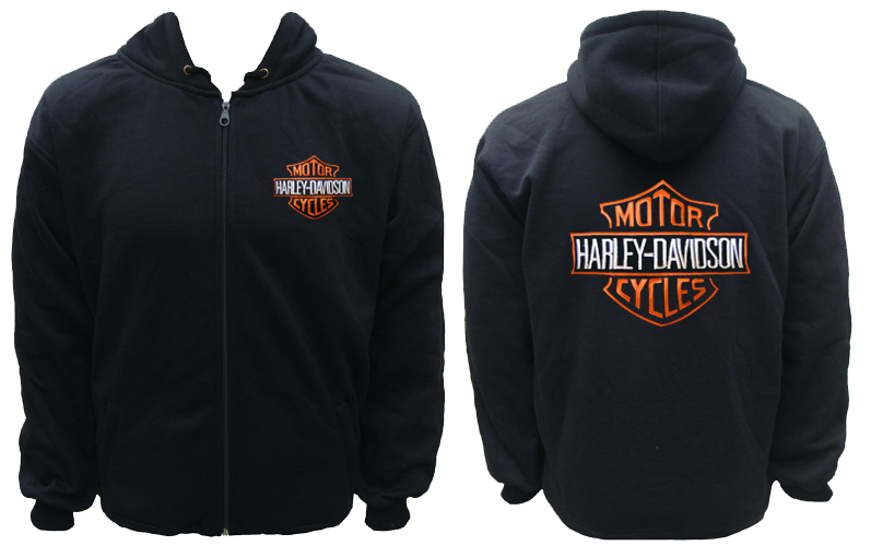 Harley Davidson Hoodie Black