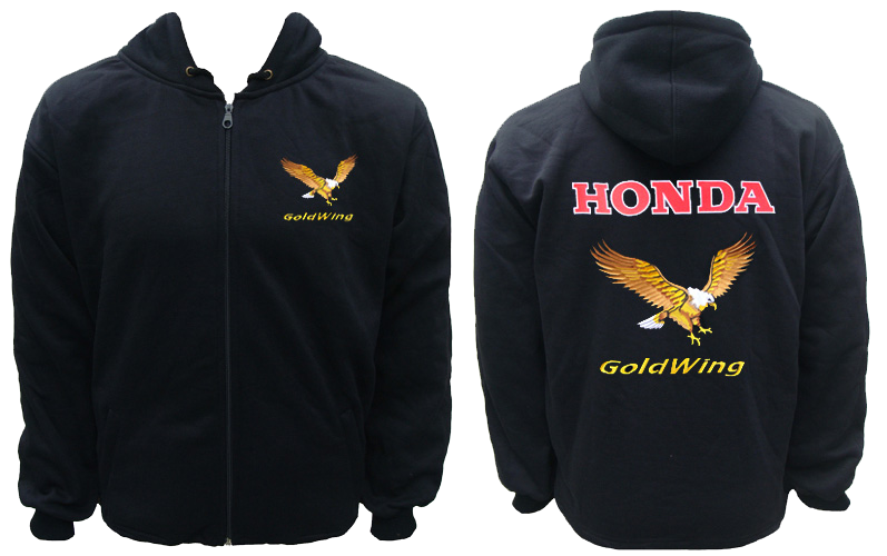 Honda Gold Wing Hoodie Black