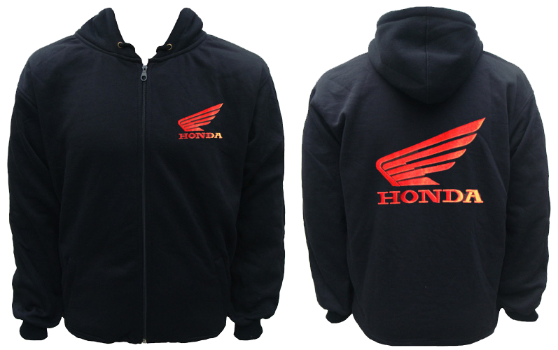 Honda Motorbike Hoodie Black