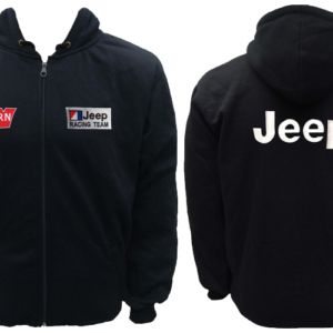Jeep Warn Hoodie Black