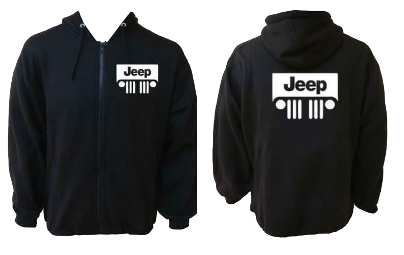 Jeep Rally Hoodie Black