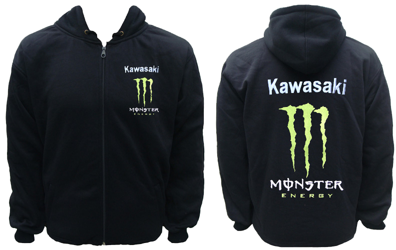 Kawasaki Monster Hoodie Black