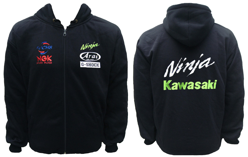 Kawasaki Ninja Hoodie Black