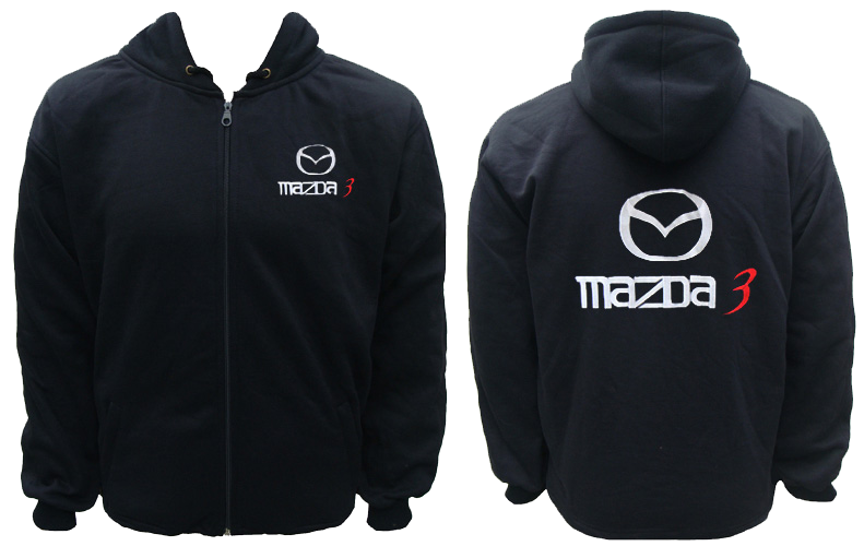 Mazda 3 Hoodie Black