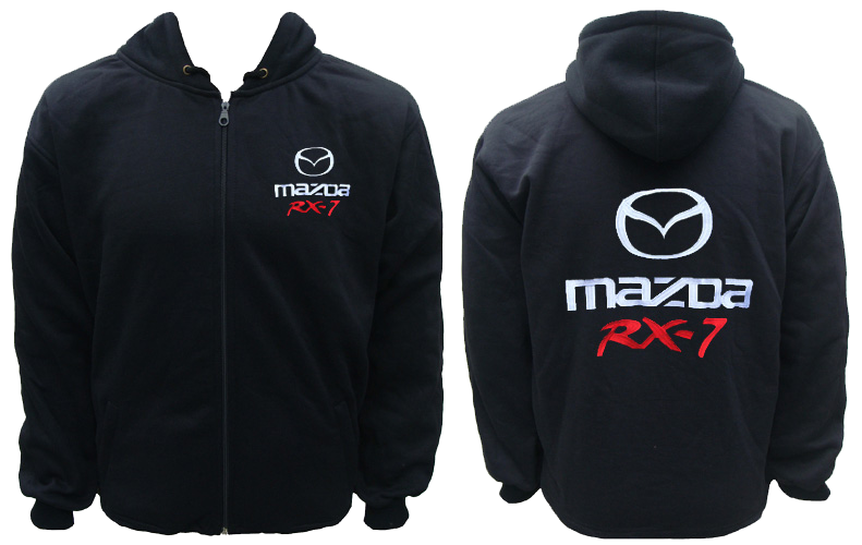 Mazda RX-7 Hoodie Black