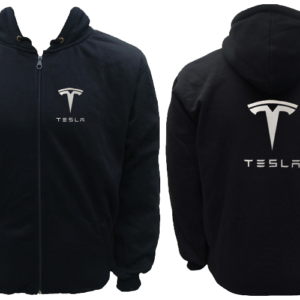 Tesla Hoodie Black