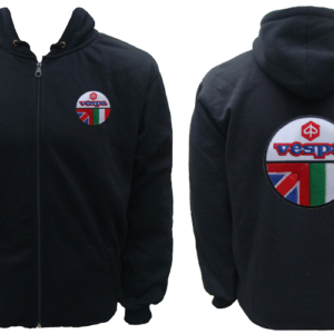 Vespa Team Hoodie Black