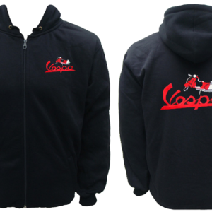 Vespa Hoodie Black