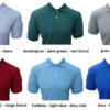 Poloshirt color chart