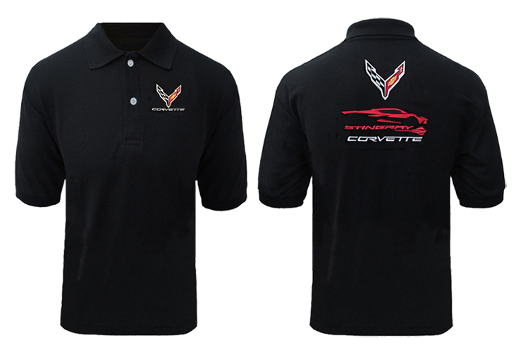 CORVETTE-C8-POLOSHIRT