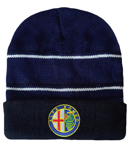 Alfa Romeo Racing Beanie Striped